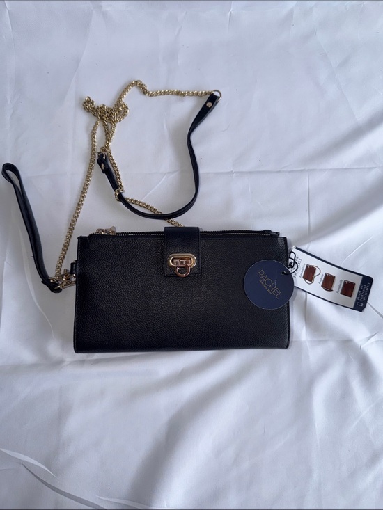 RACHEL Rachel Roy Handbags - Rachel Rachel Roy "3-in-1" Pebble Leather Wallet Crossbody Bag